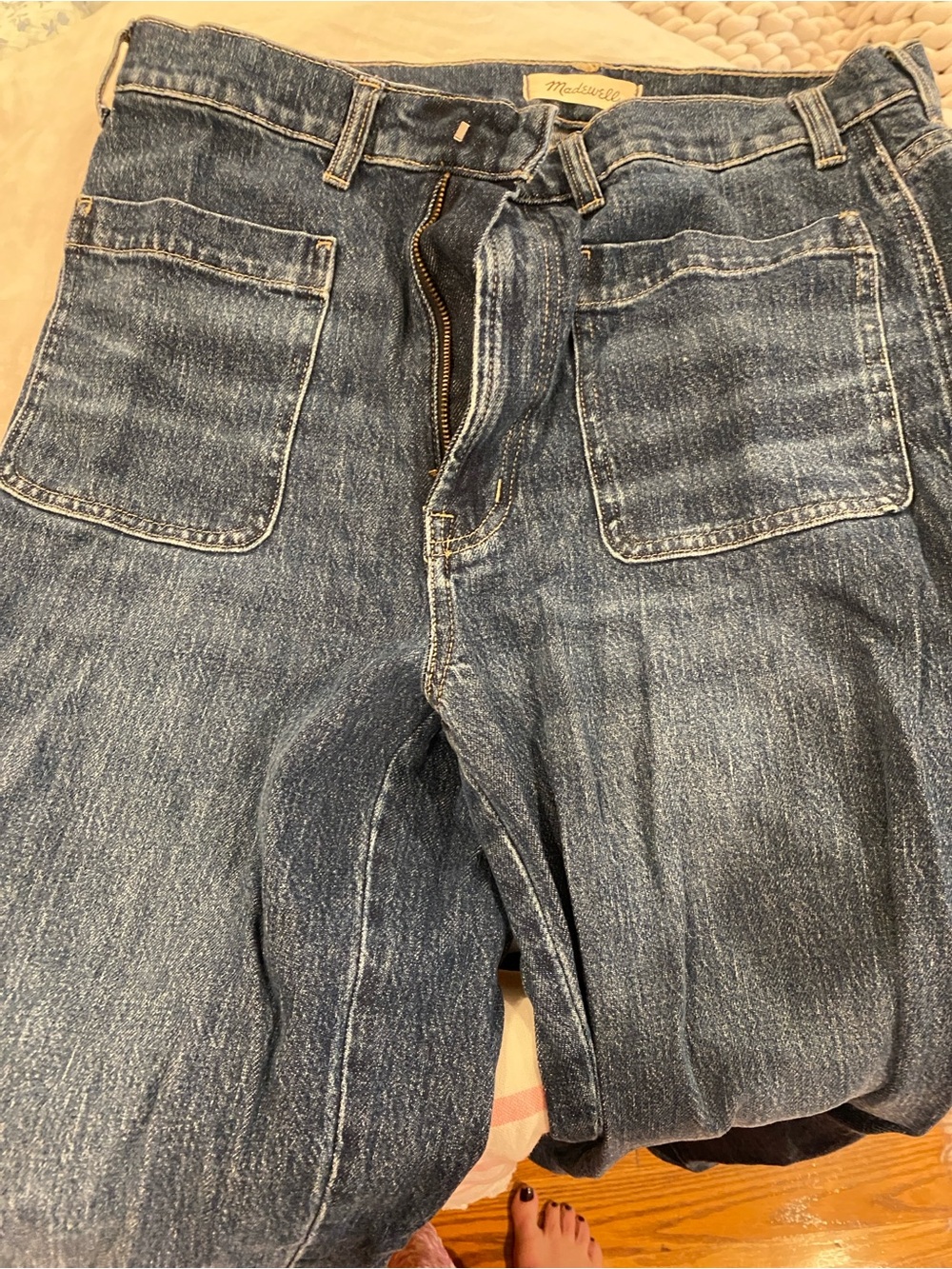 Madewell wide leg jeans nwt - Picture 5 of 8